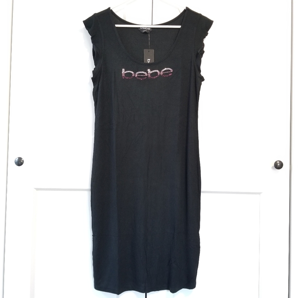 bebe Dresses & Skirts - Bebe logo dress